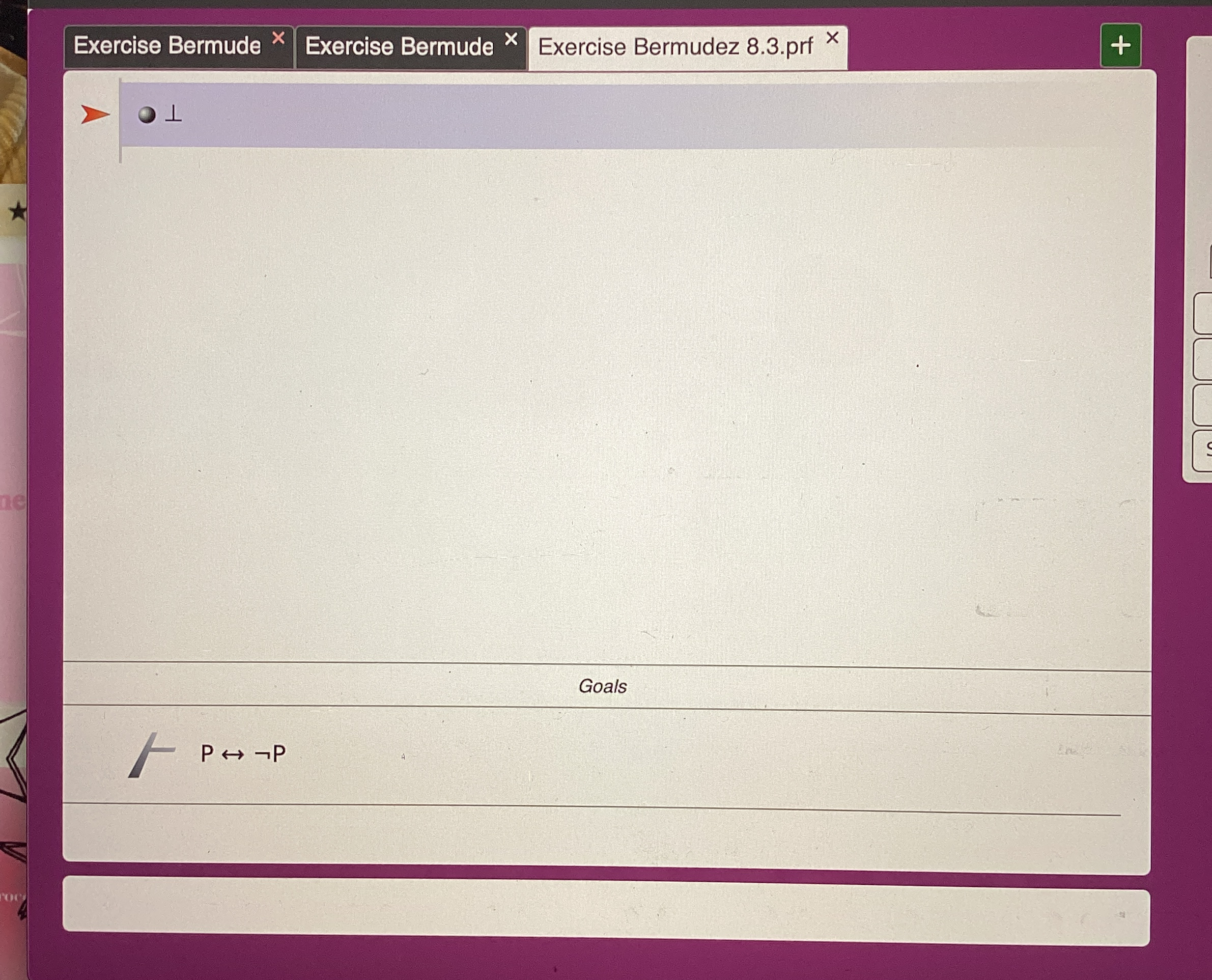 This exercise asks you to prove a biconditional,