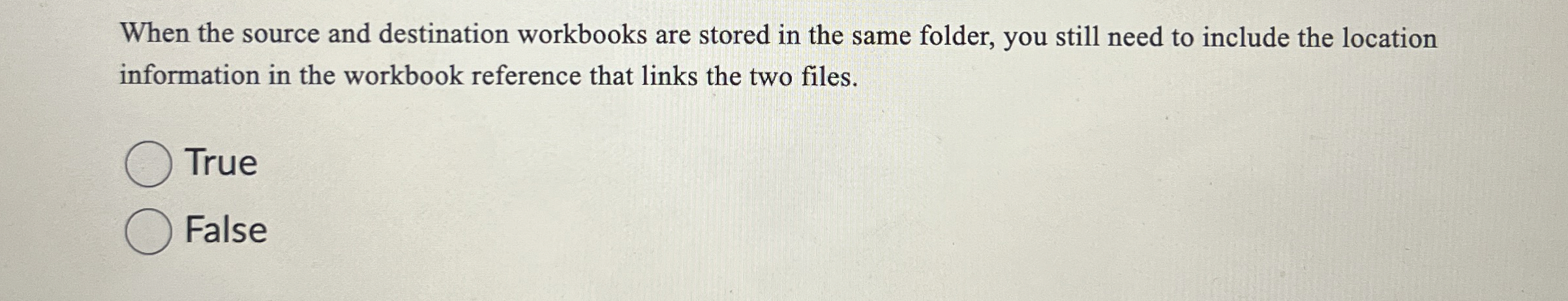 When the source and destination workbooks are