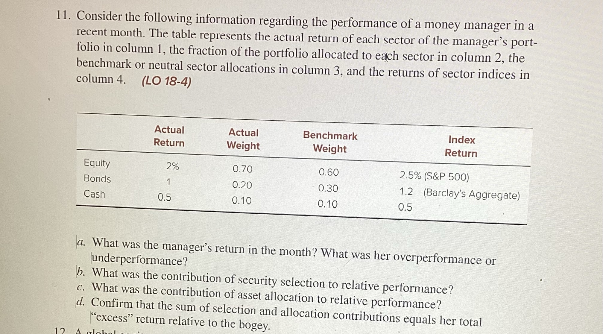 Please answer and include explanation 11.