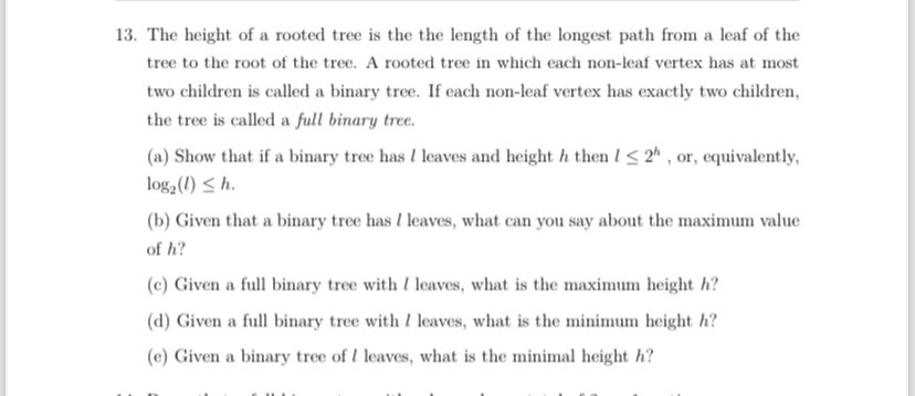 The height of a rooted tree is the the length of