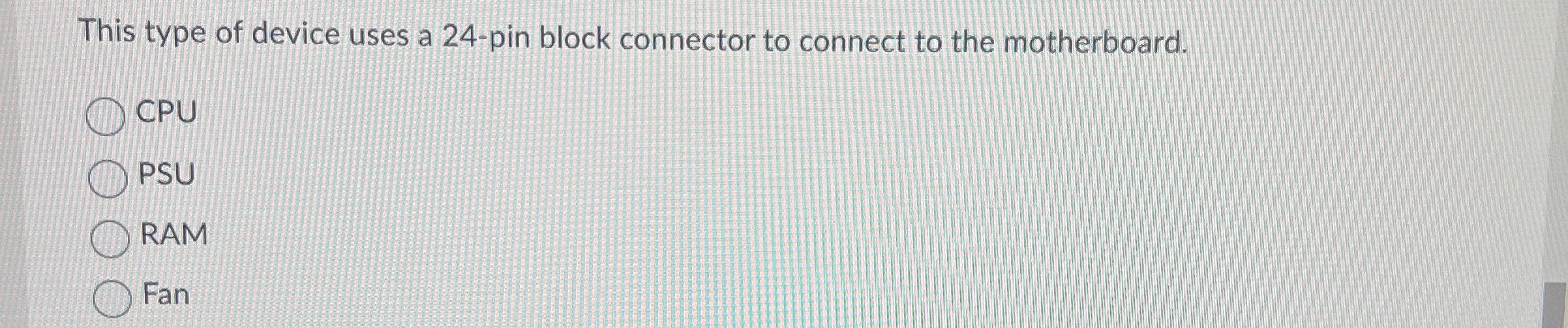 This type of device uses a 2 4 - pin block