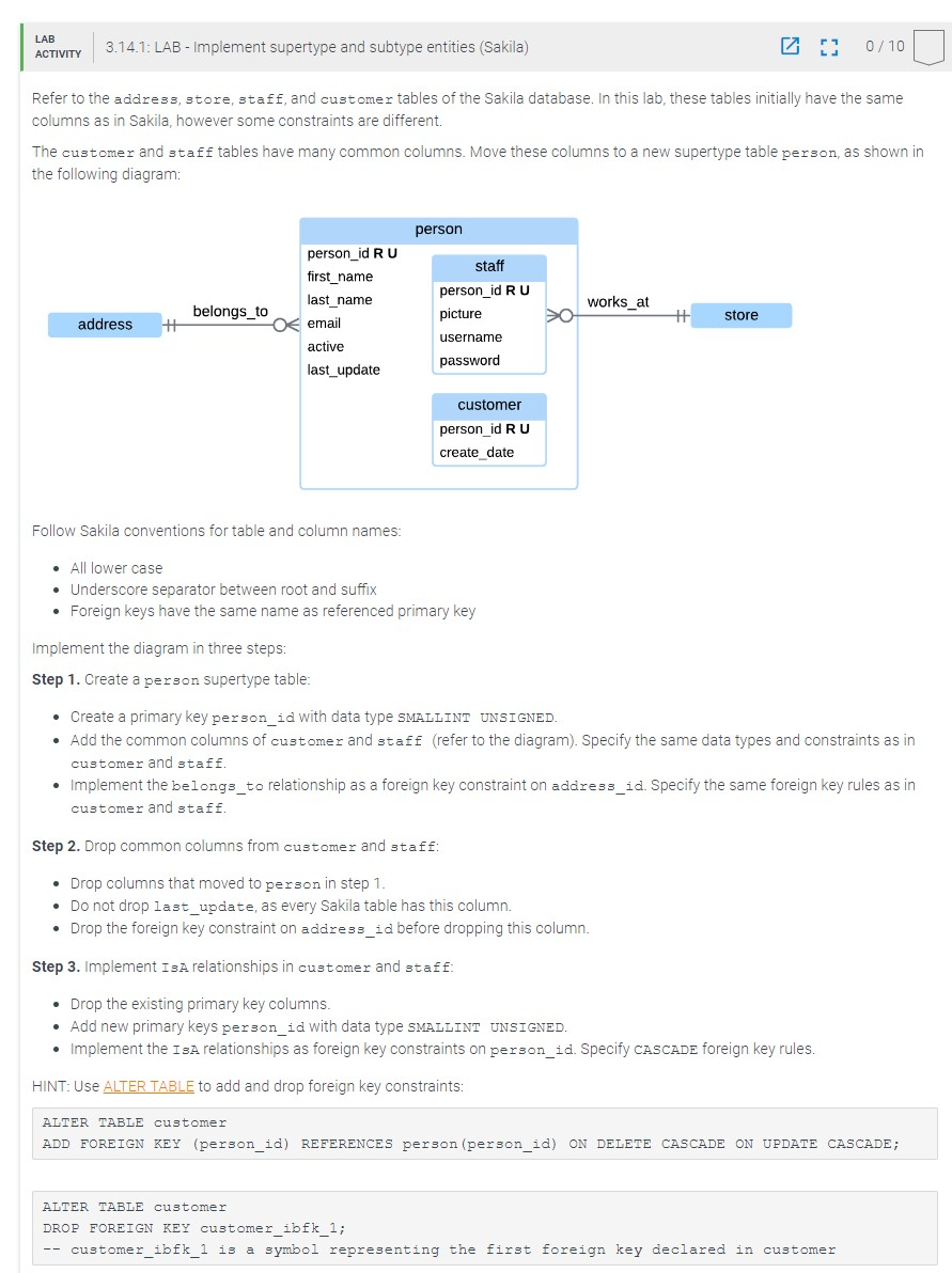 Please help with this SQL Code Refer to the