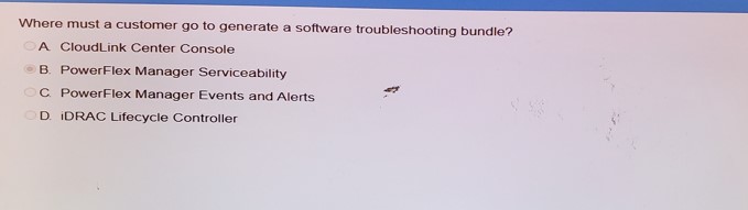 Where must a customer go to generate a software