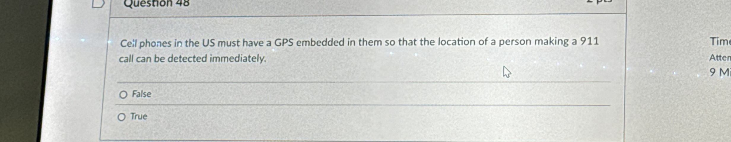 Ceil phones in the US must have a GPS embedded in
