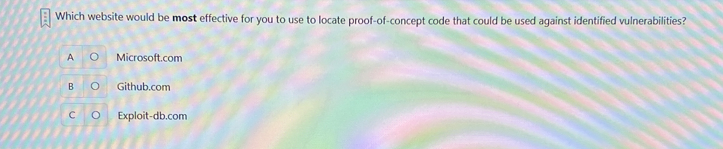 Which website would be most effective for you to