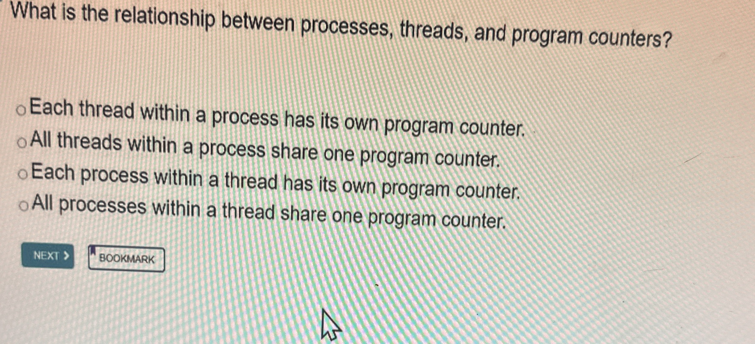What is the relationship between processes,