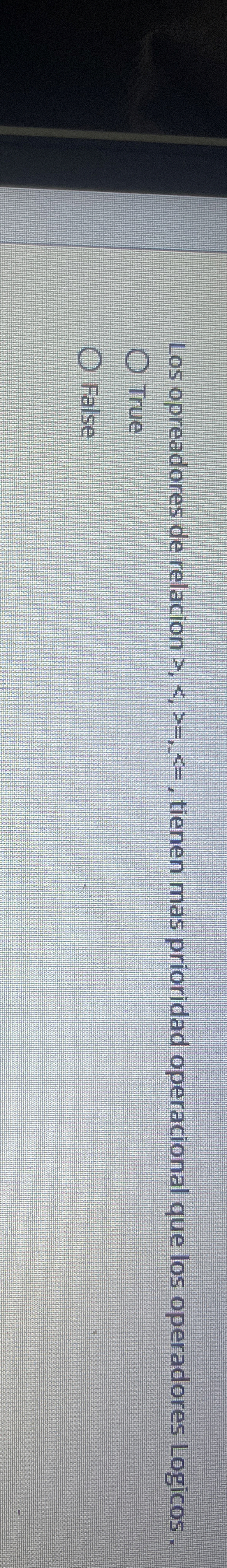 Los opreadores de relacion  style=