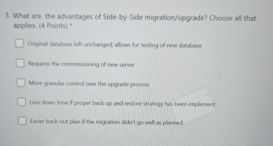 What are the advantages of Side - by - Side
