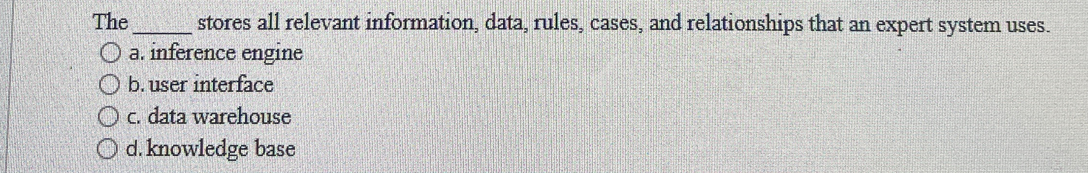 The q , stores all relevant information, data,