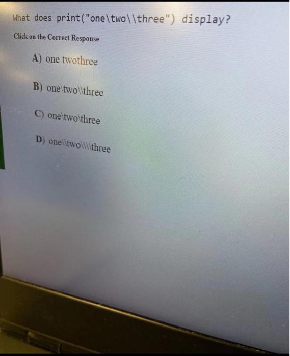 i import this print into an ide and get "one wo \