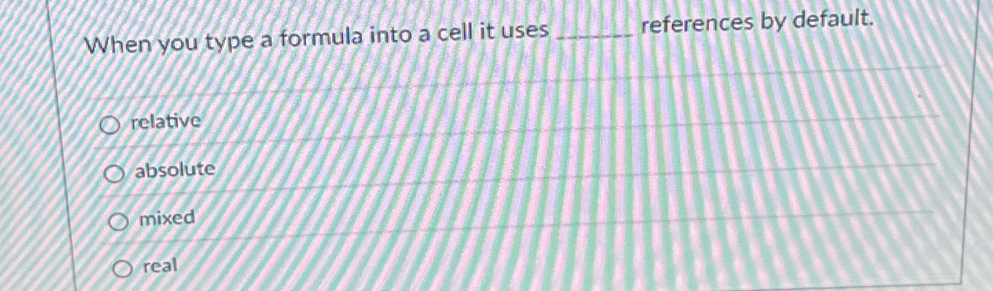 When you select a cell that contains a formula,