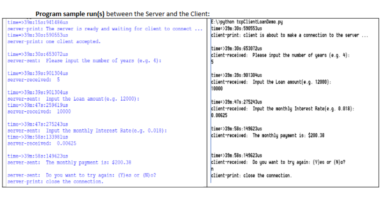 I need help creating a server and client java