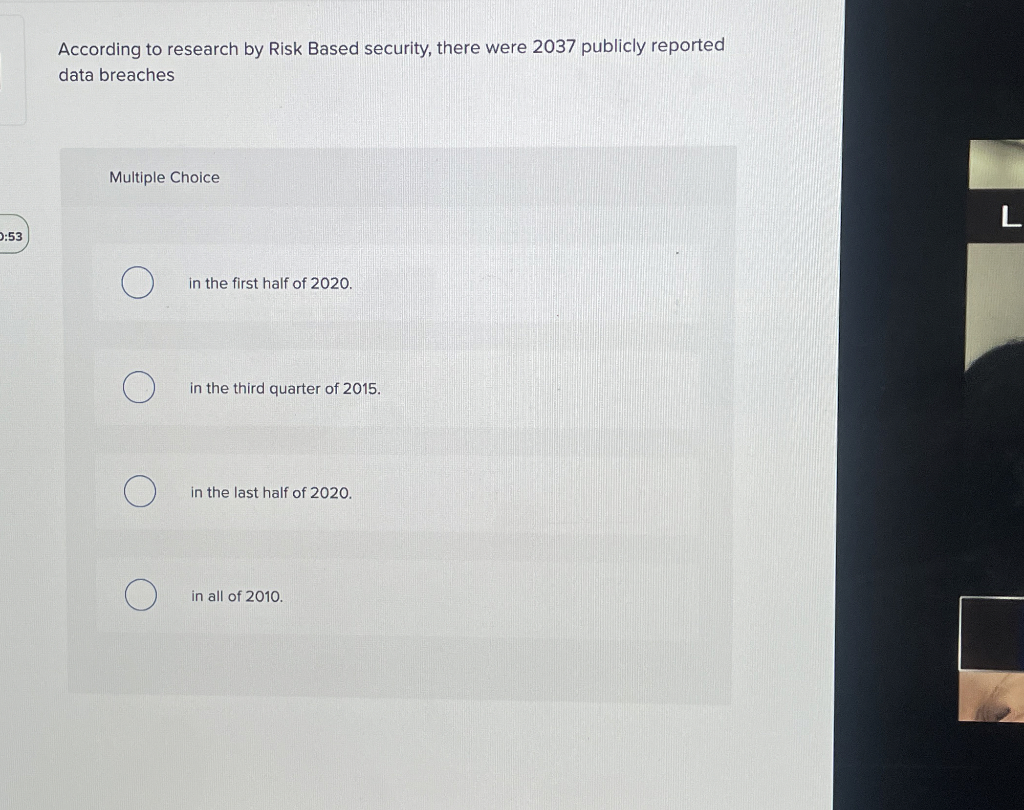 According to research by Risk Based security,