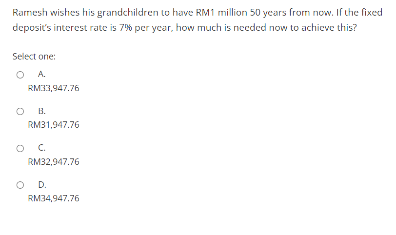 A firm has the credit term of net 30 and the