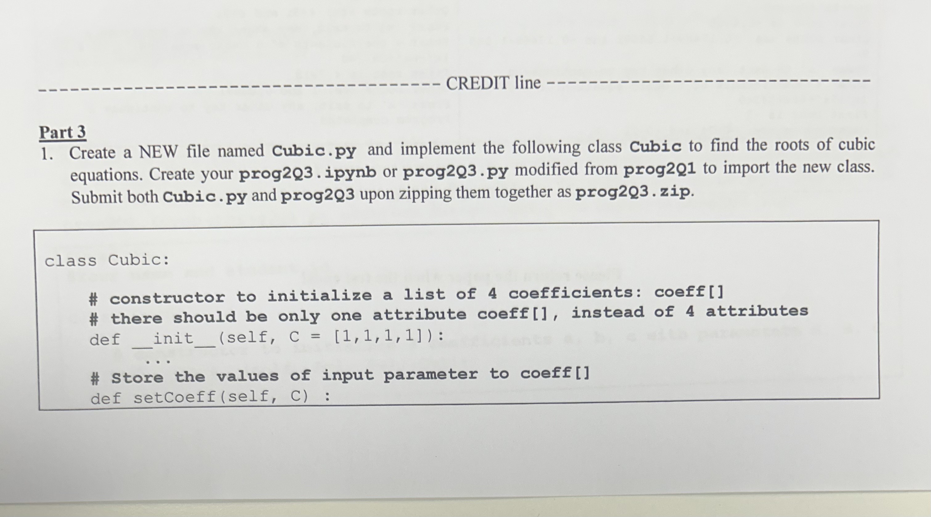 part 3 Part 3 1 . Create a NEW file named