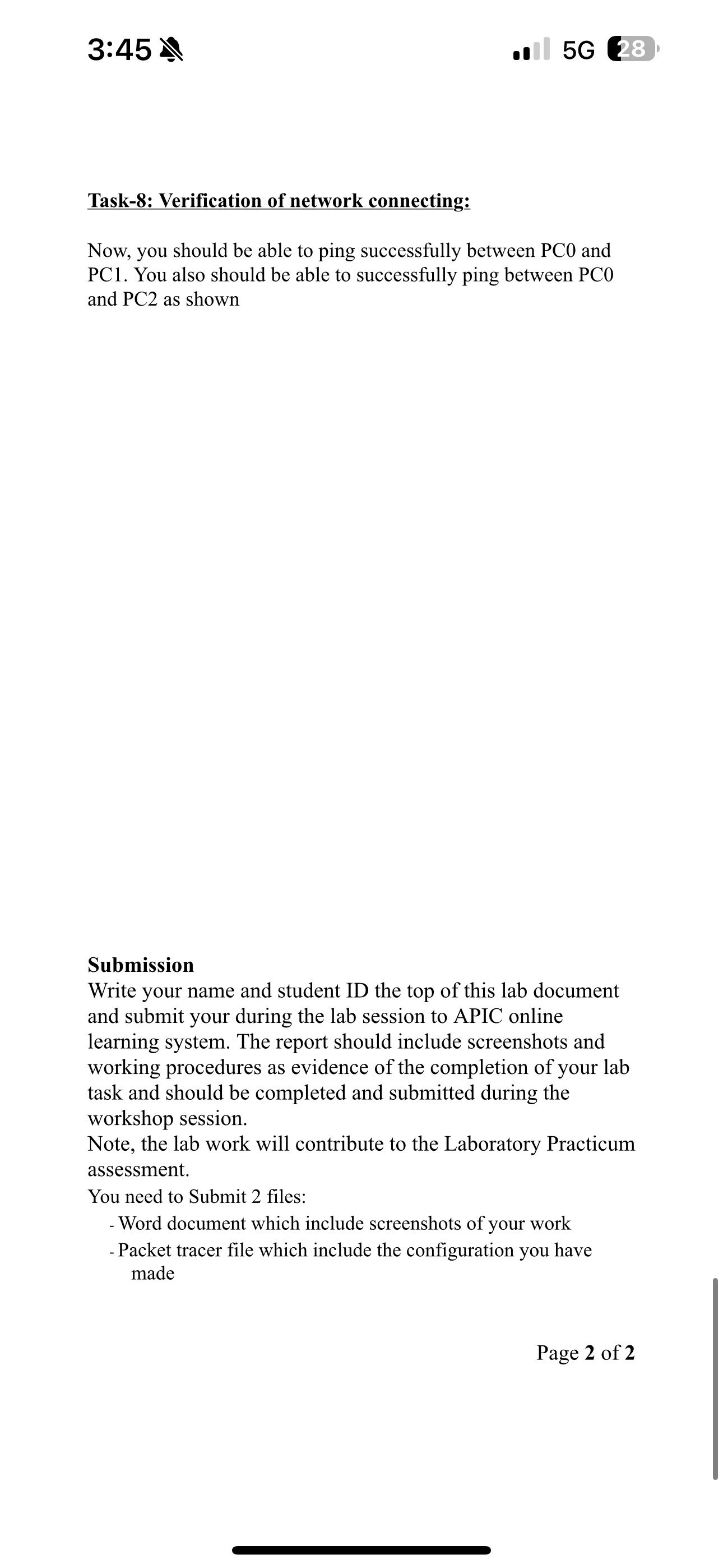 Give students hand - on experience with IP