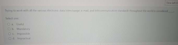 Time left 0 Trying to work with all the various