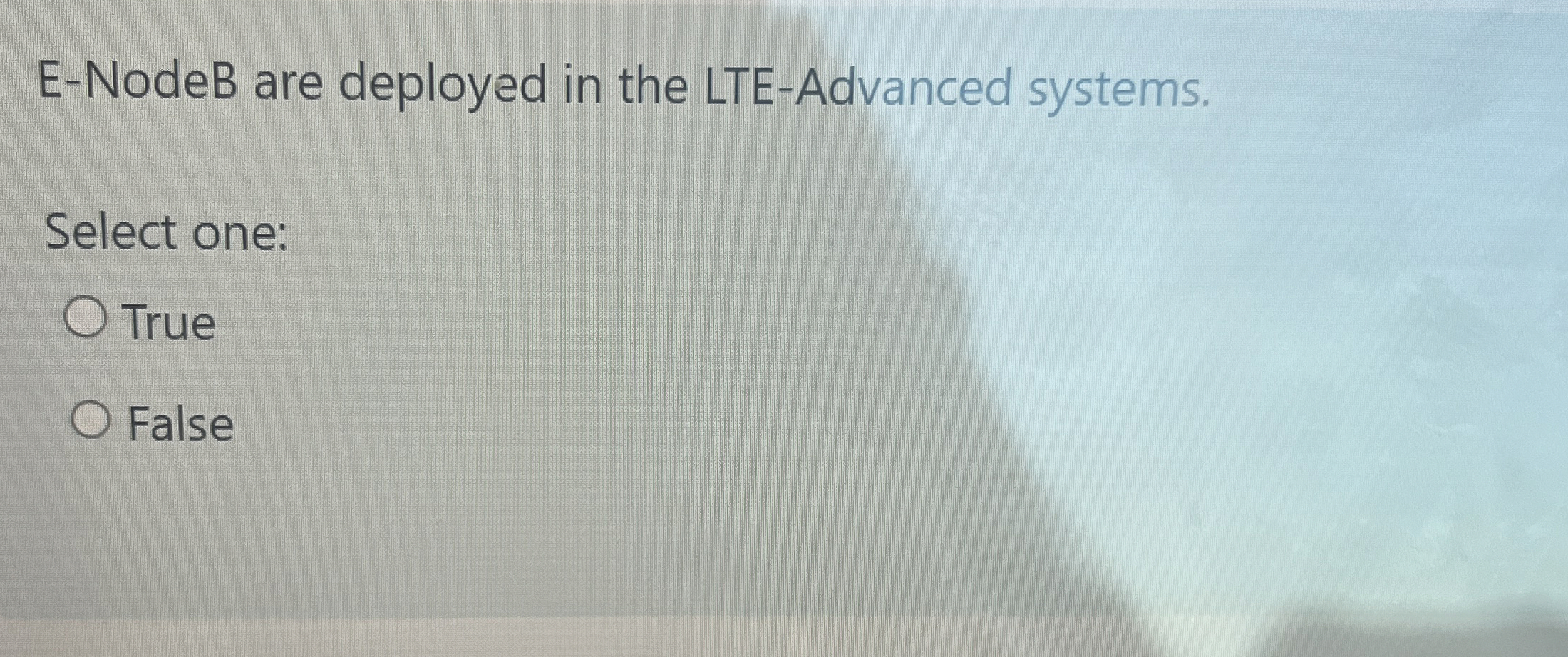 E - NodeB are deployed in the LTE - Advanced