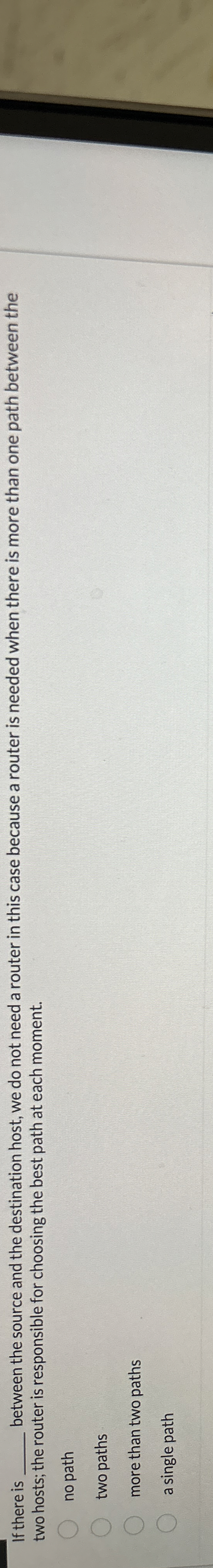 If there is q , between the source and the