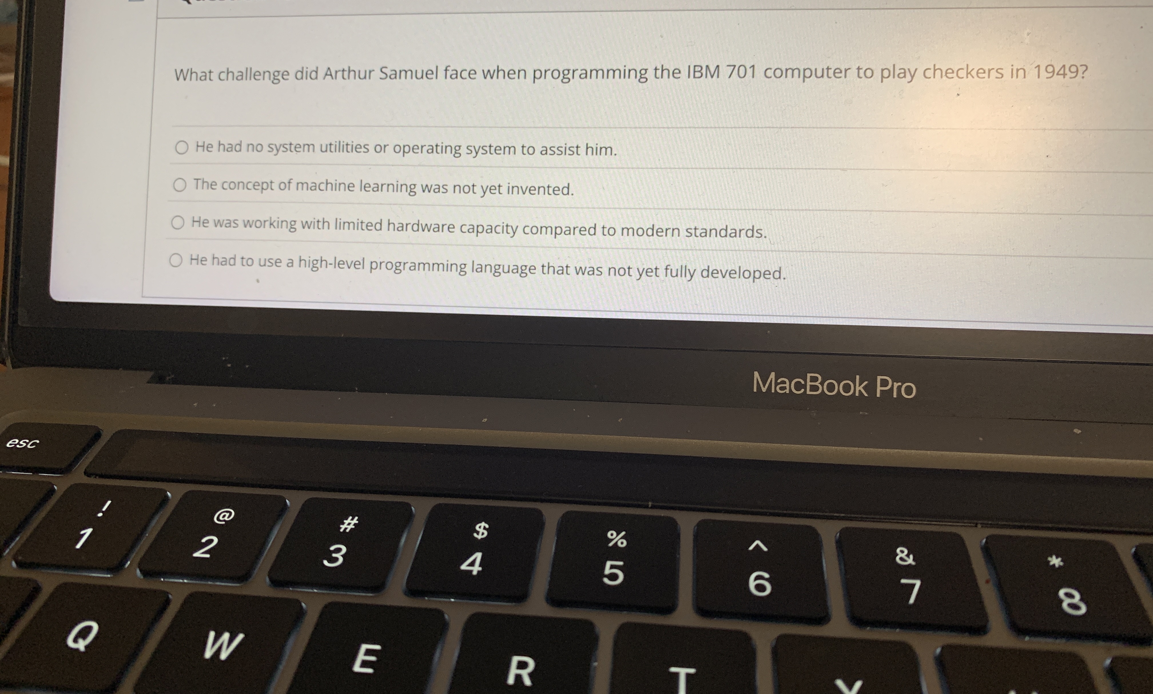 What challenge did Arthur Samuel face when