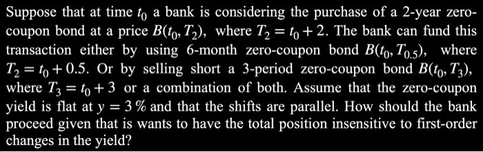 Section A. If the one year spot rate is 4% and