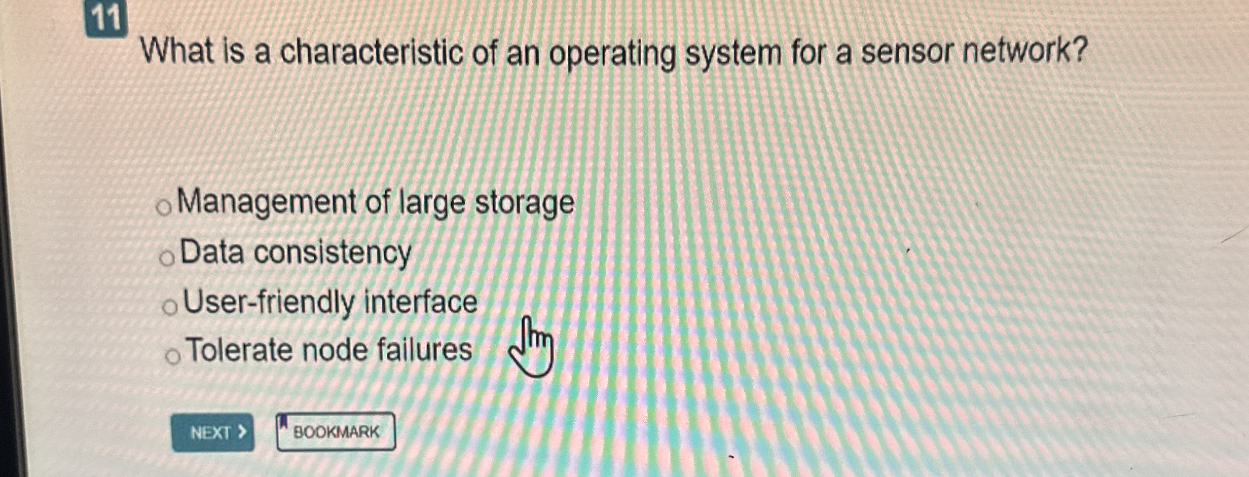 1 1 What is a characteristic of an operating