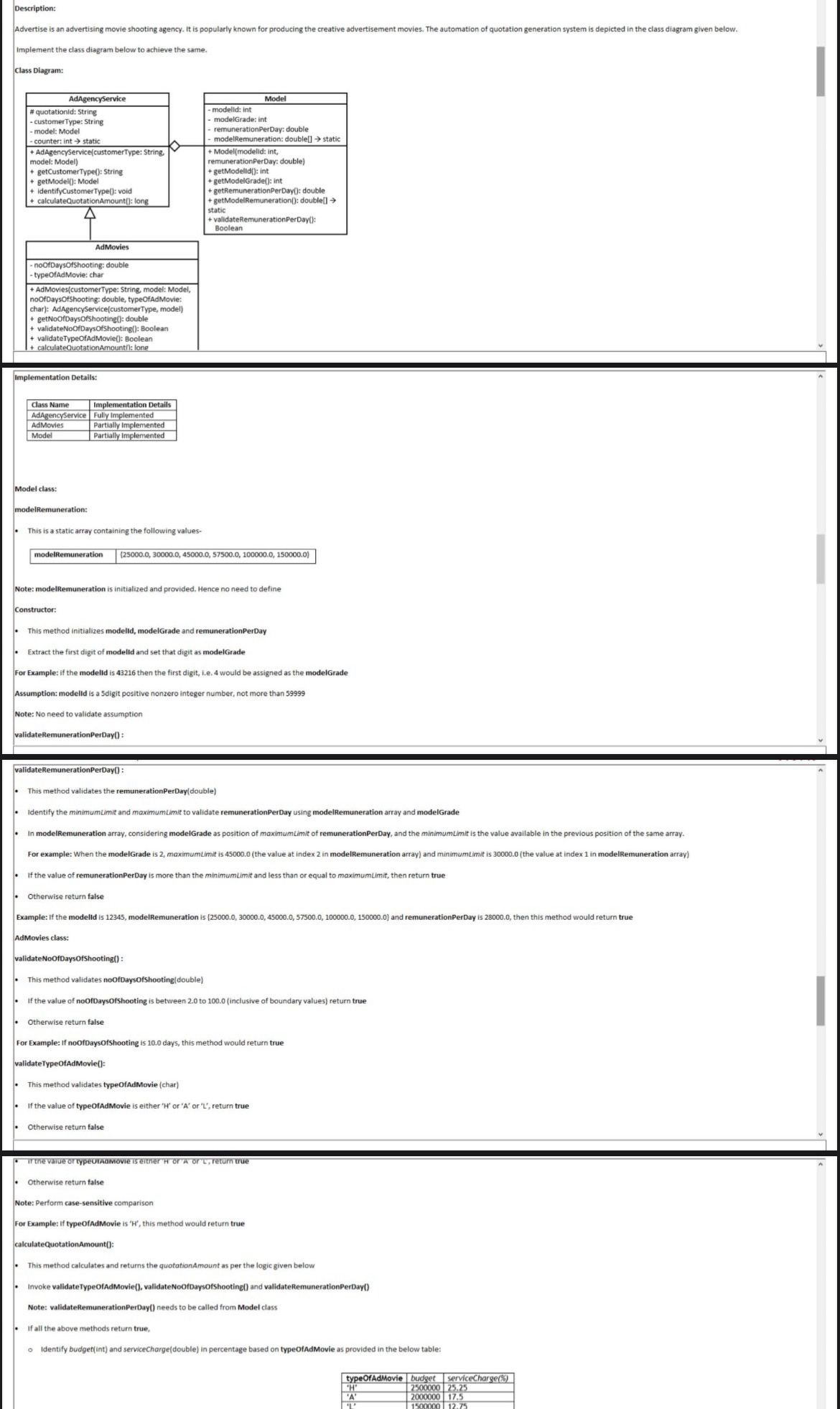 Provide solution for the problem