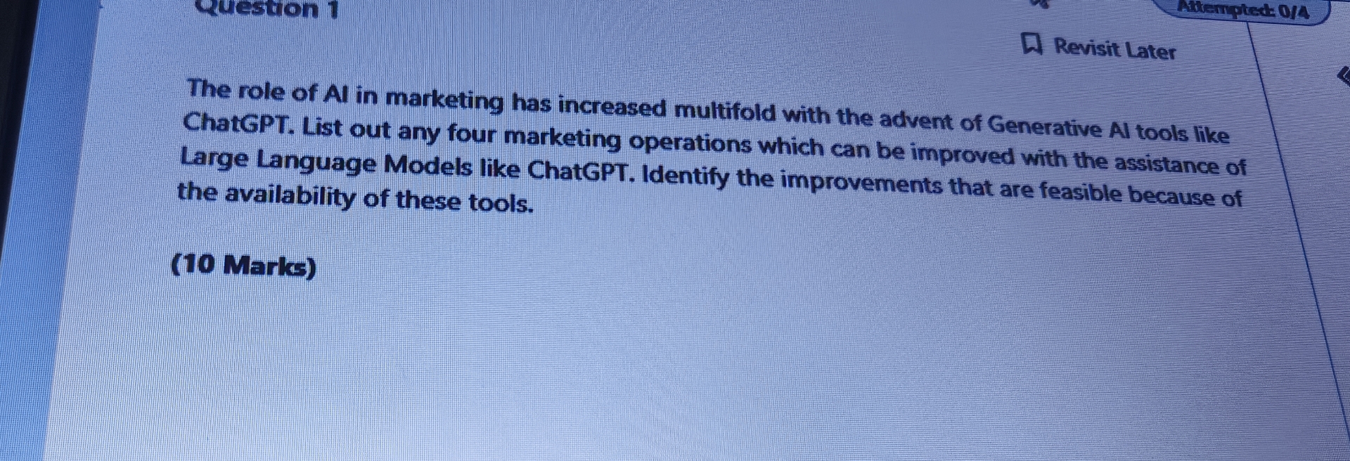 Abtern pled: 0 4 Revisit Later The role of AI in