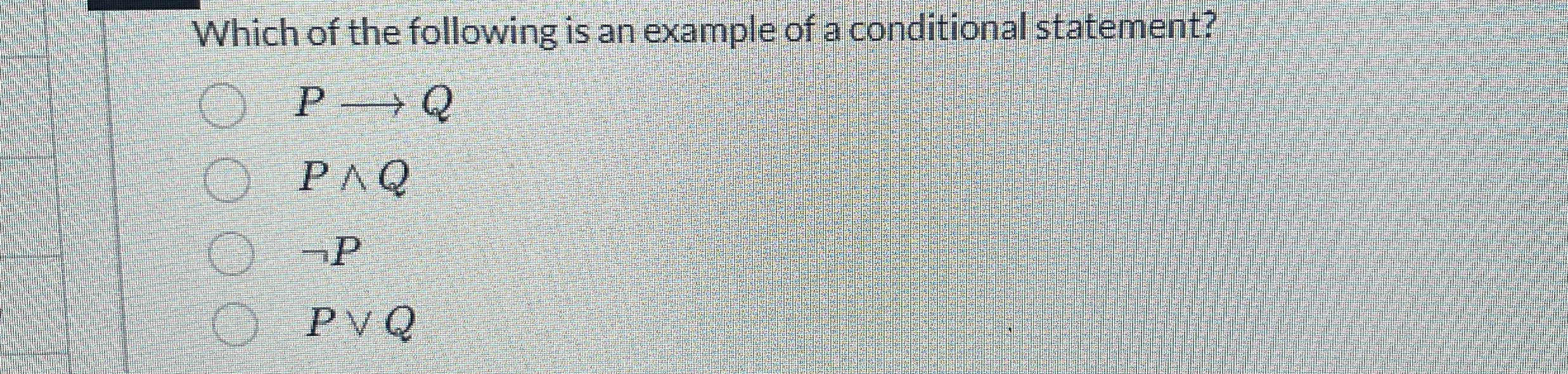 Which of the following is an example of a