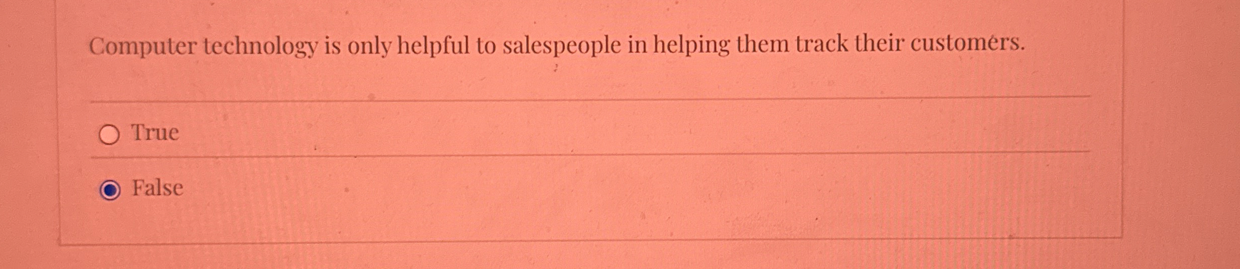 Computer technology is only helpful to