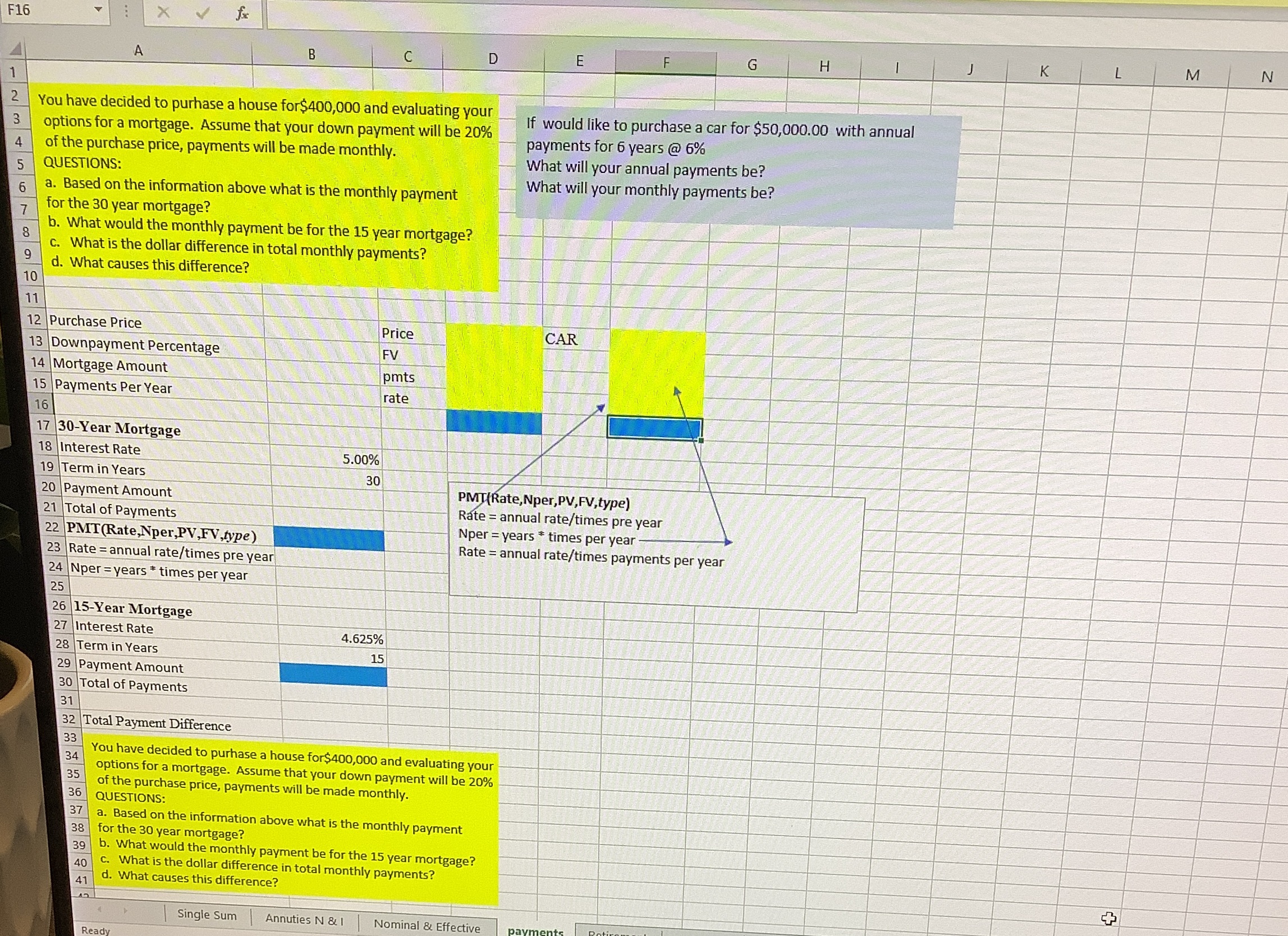F16 X E G H K L M N A B You have decided to