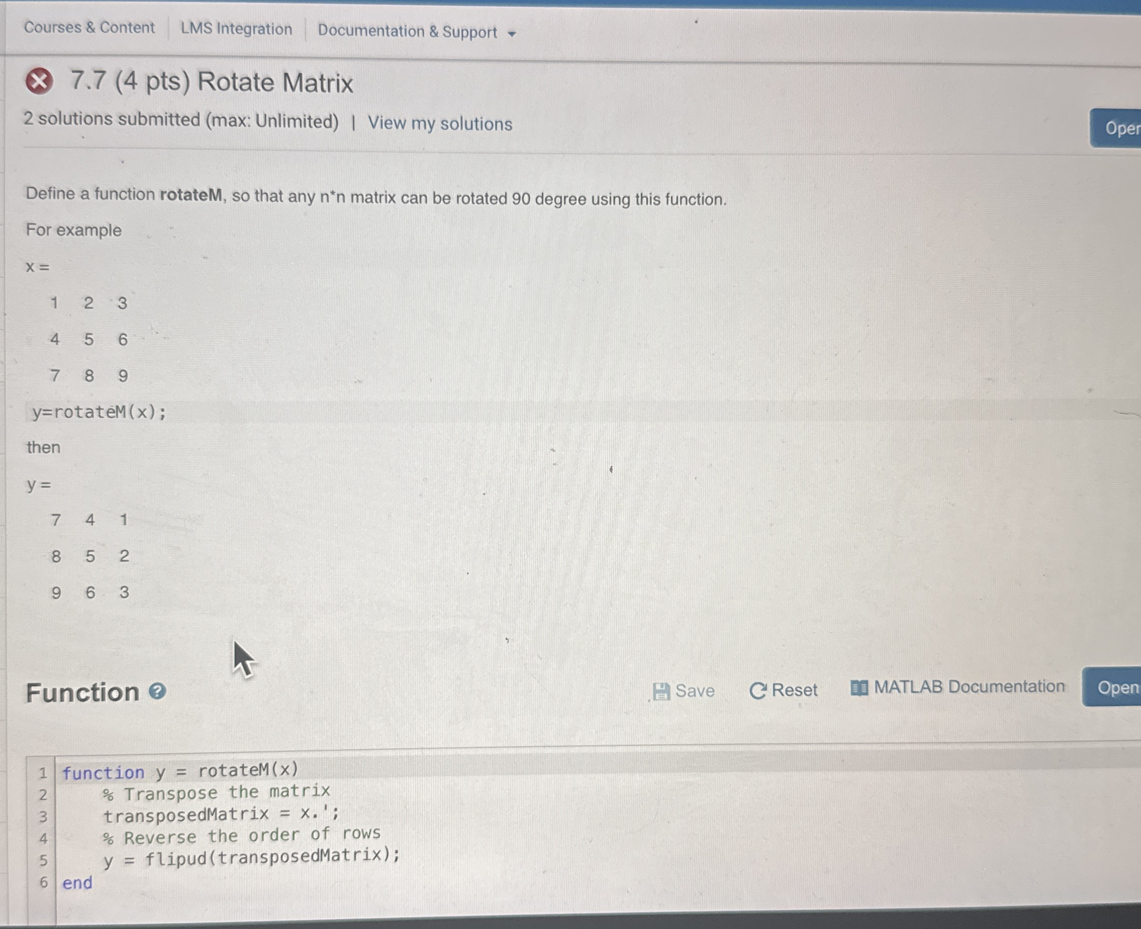 Courses & Content LMS Integration Documentation &