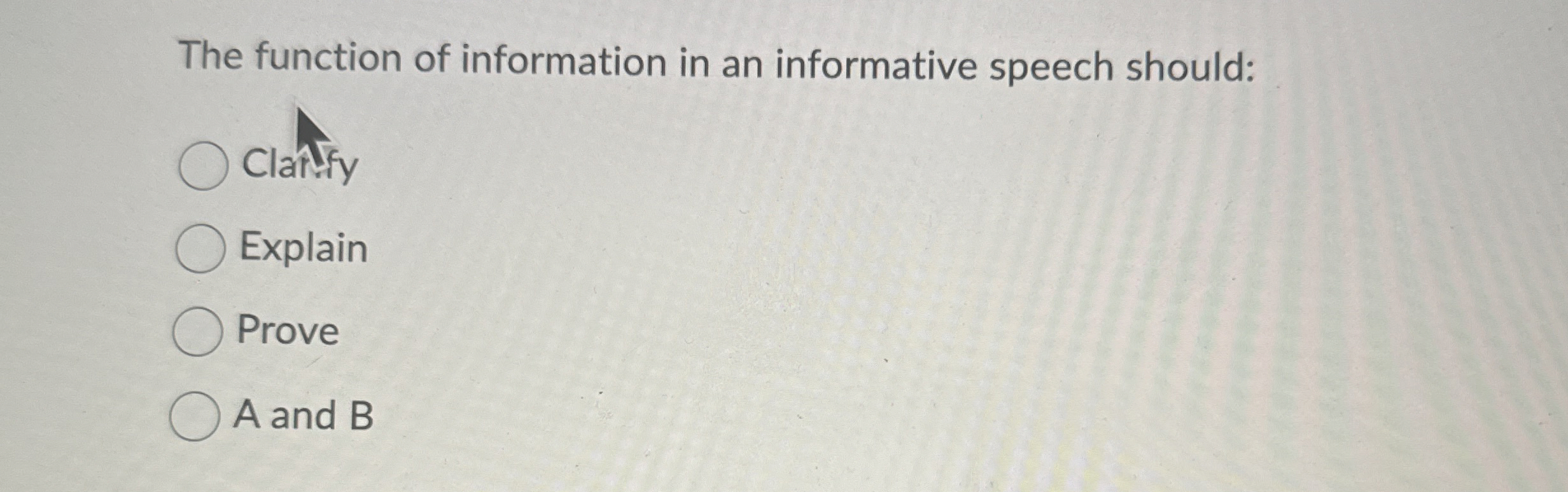 The function of information in an informative