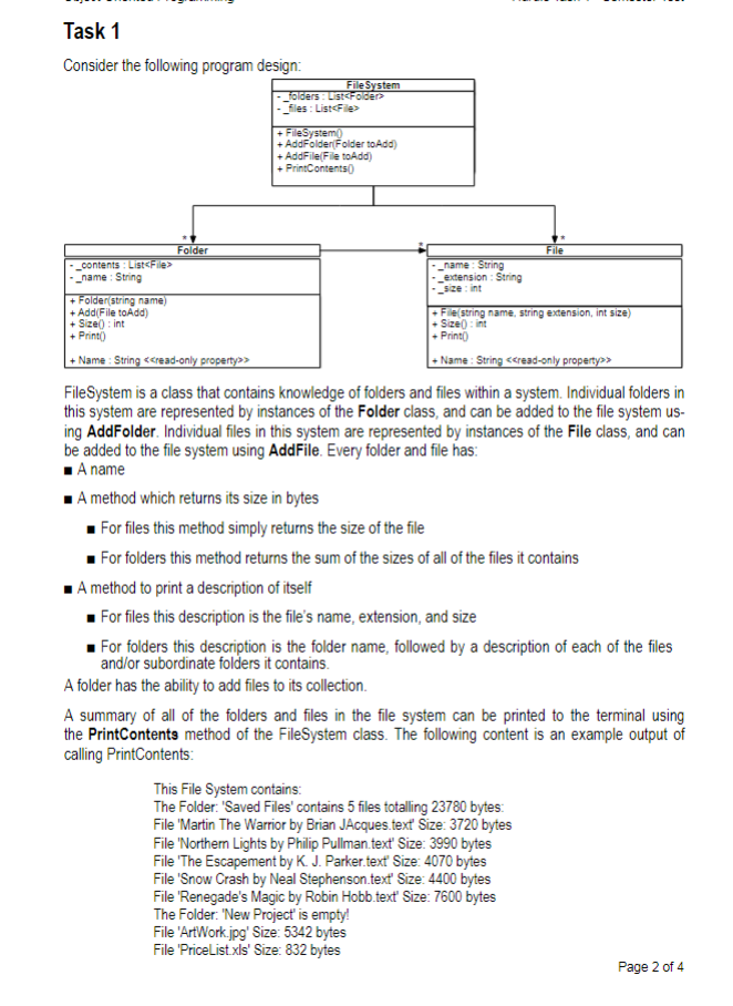 Task 1 You may have noticed that there is a big