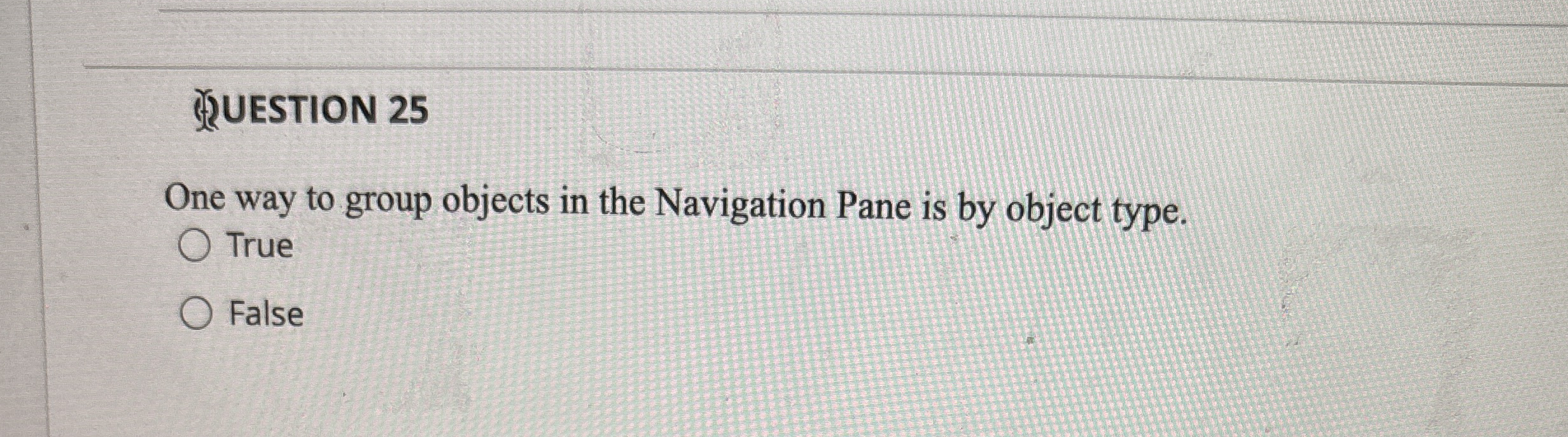 XYESTION 2 5 One way to group objects in the