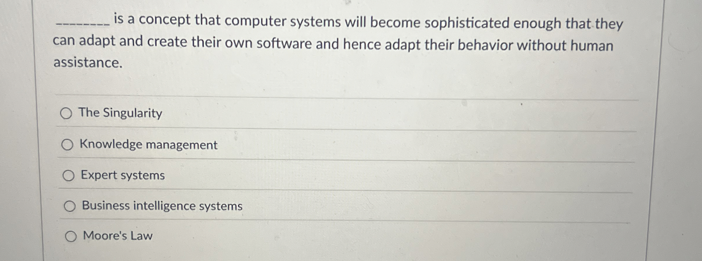 is a concept that computer systems will become