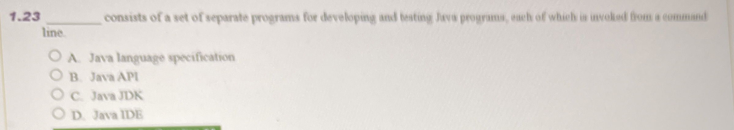 1 . 2 3 consists of a set of separate programs