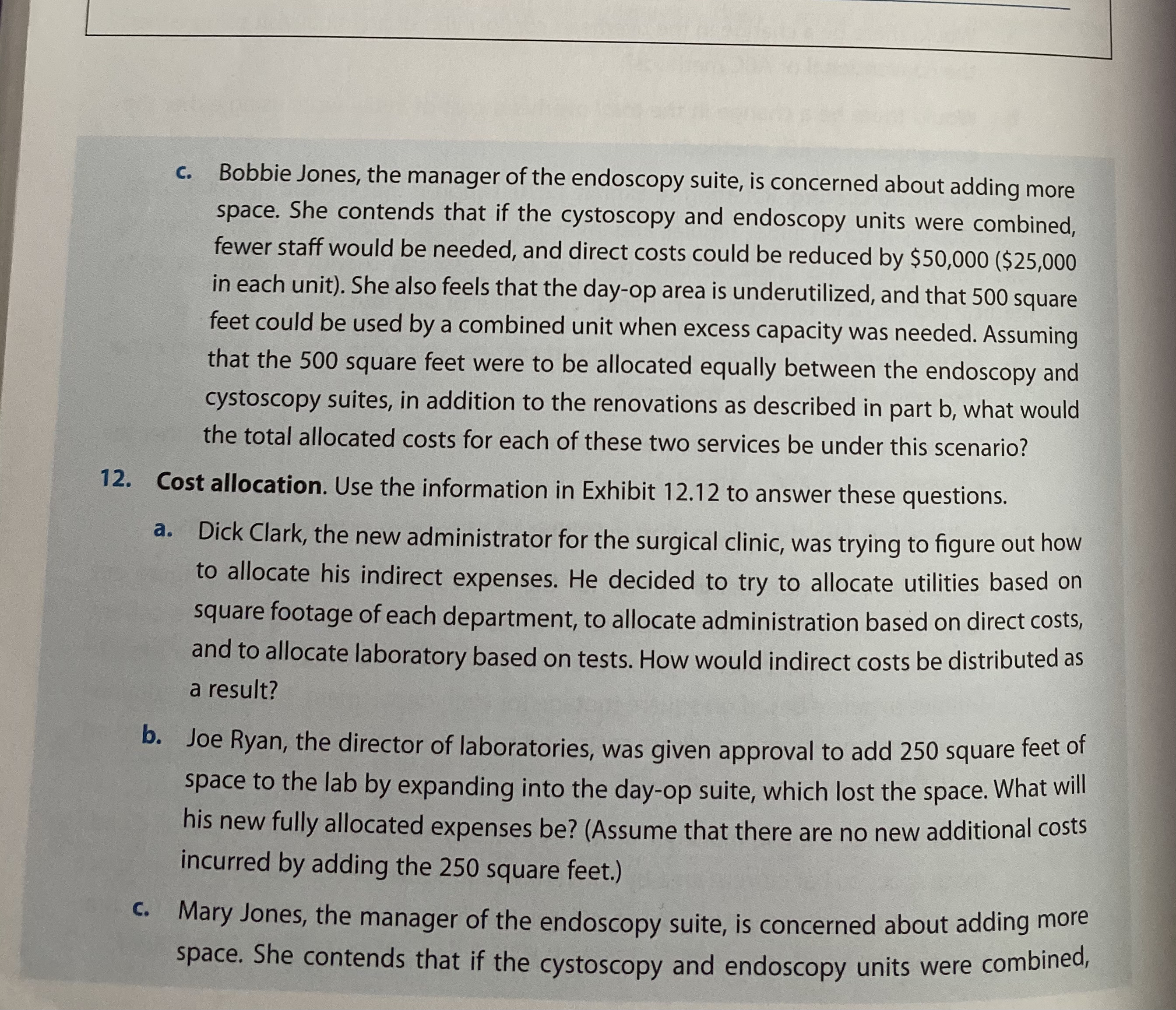 Solve problem number 12 and 14 using excel. Auto