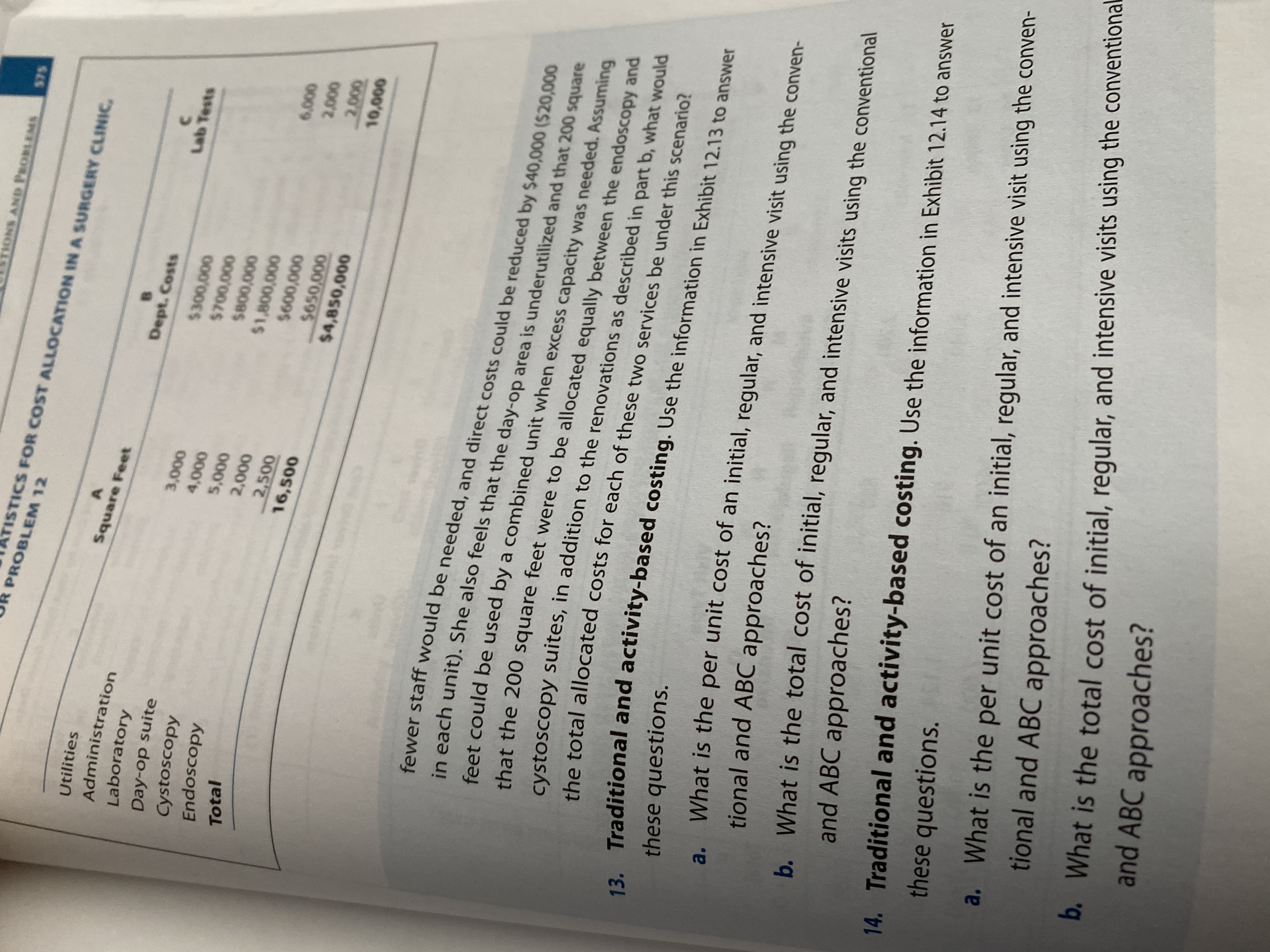 Solve problem number 12 and 14 using excel. Auto