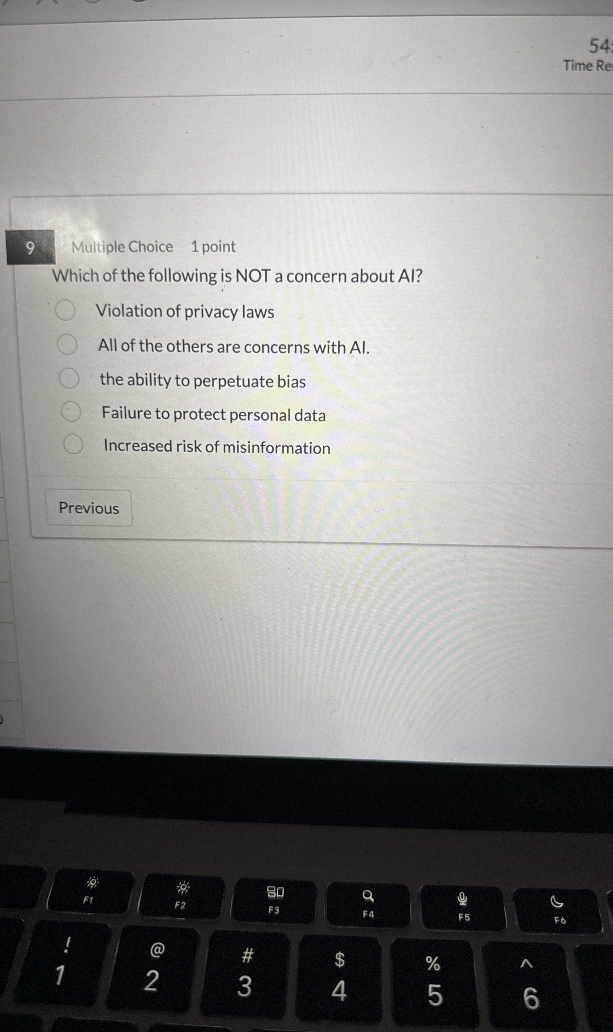 Which of the following is NOT a concern about AI
