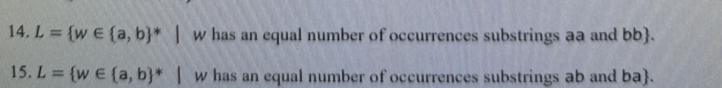 | ) : } has an equal number of occurrences