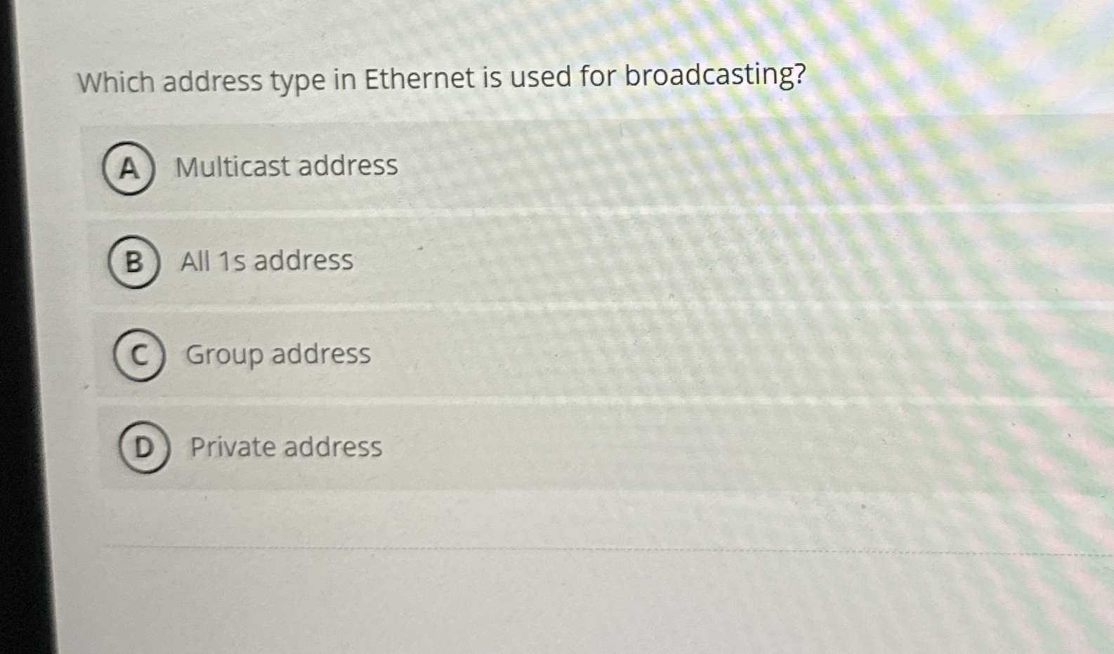 In pure ALOHA, the maximum possible channel