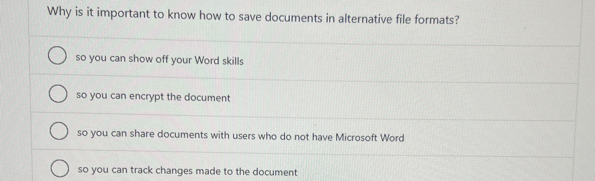 Why is it important to know how to save documents