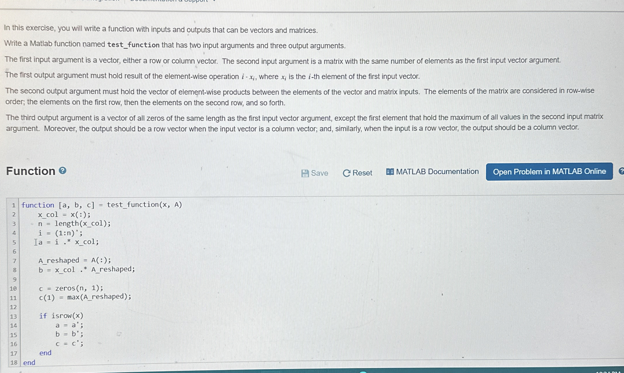 In this exercise, you will write a function with