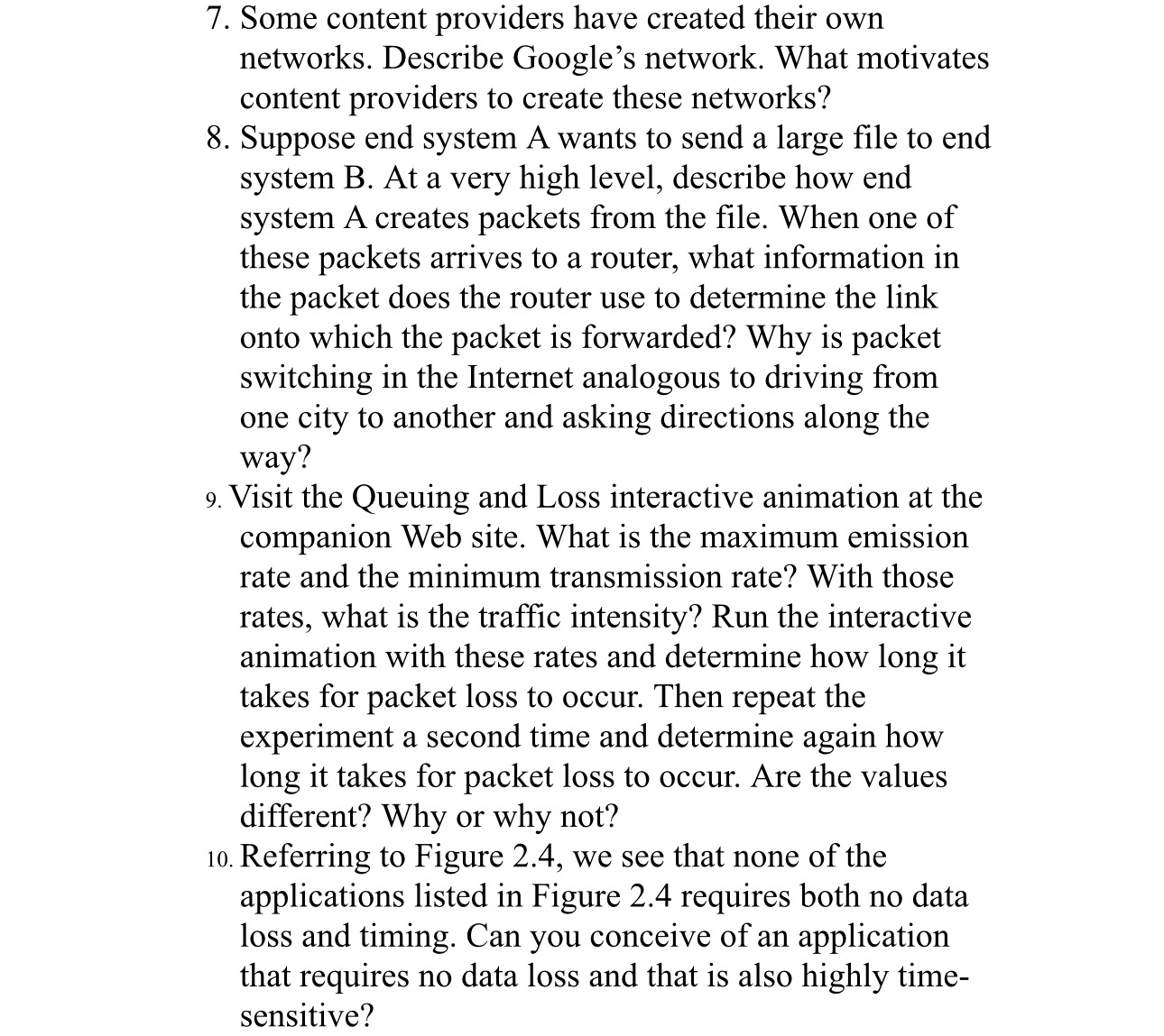 Some content providers have created their own