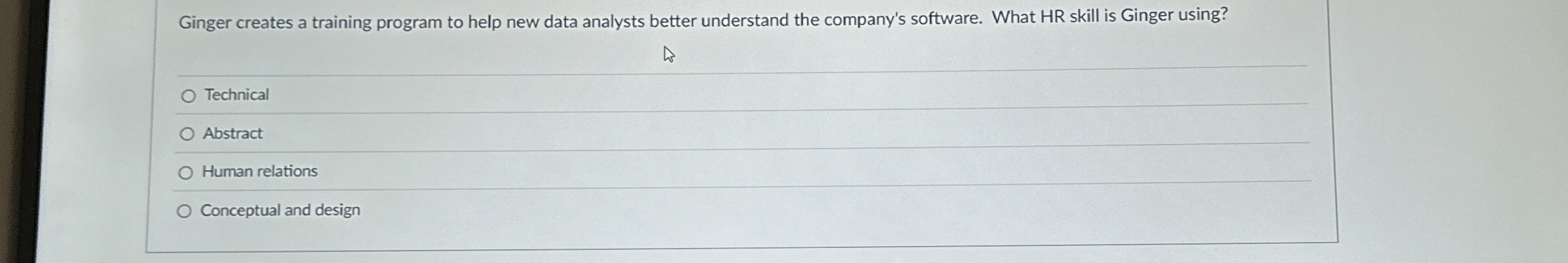Ginger creates a training program to help new