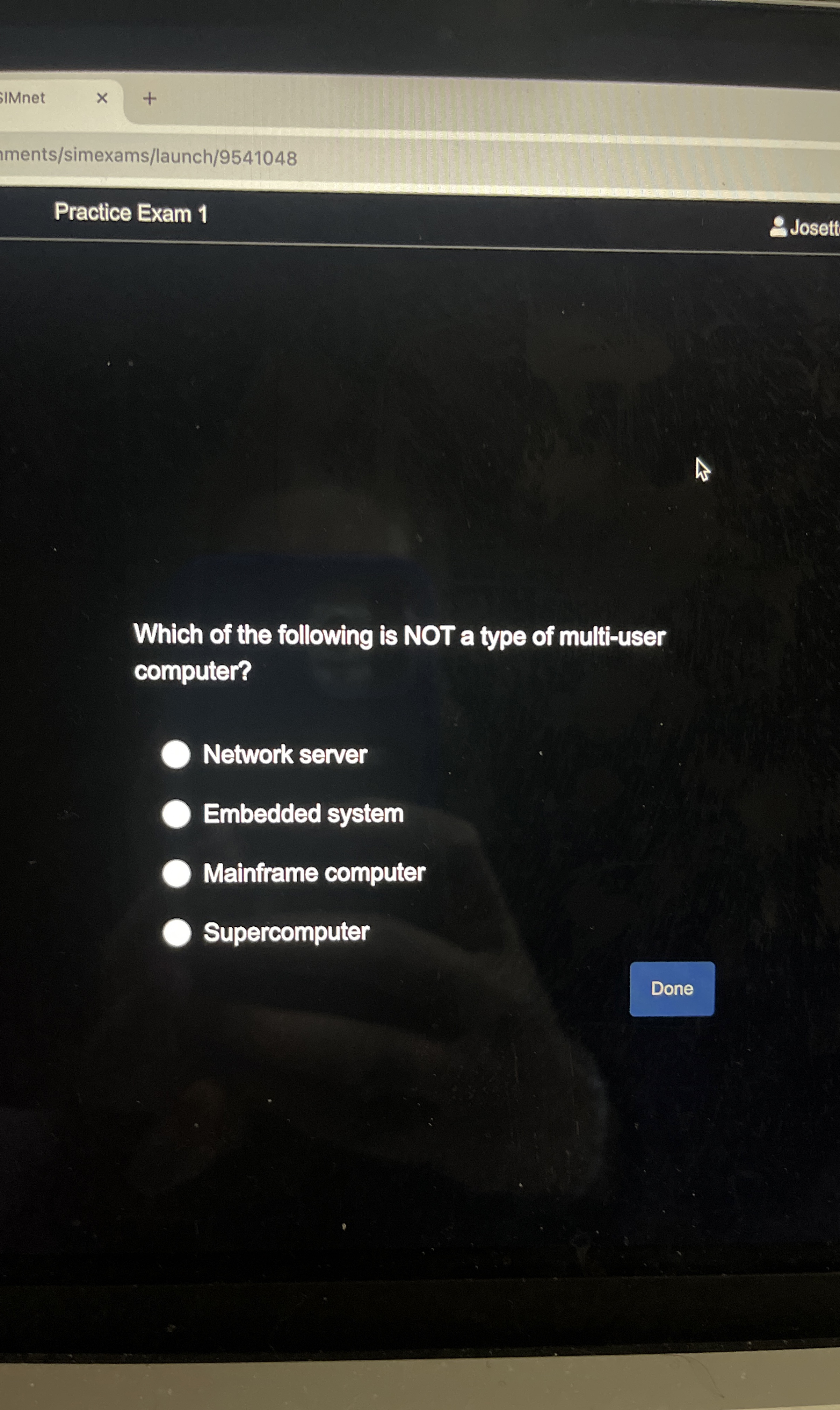 Which of the following is NOT a type of multi -