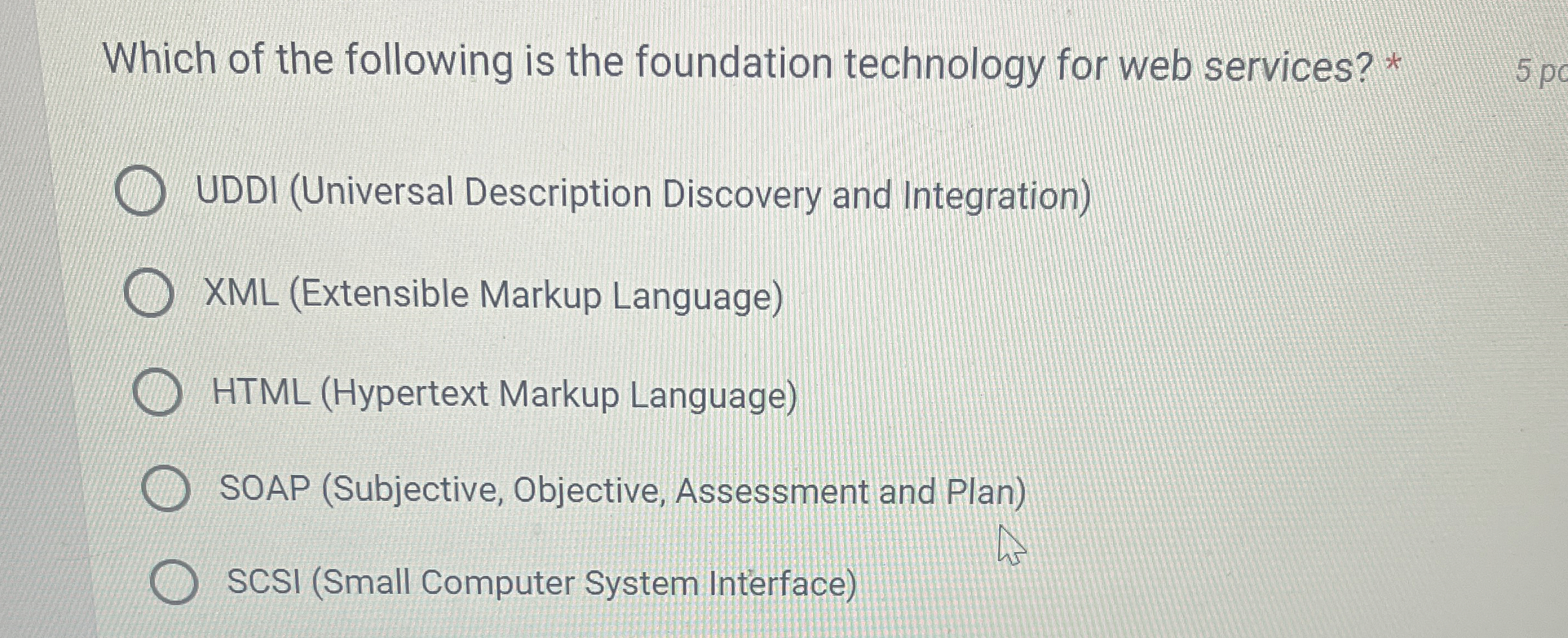 Which of the following is the foundation