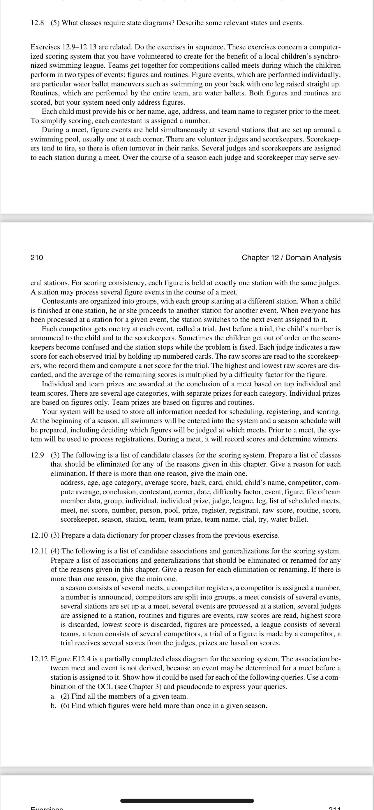 1 2 . 8 ( 5 ) What classes require state