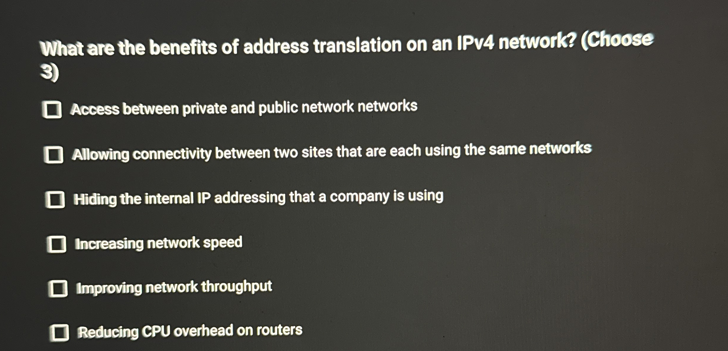 What are the benefits of address translation on